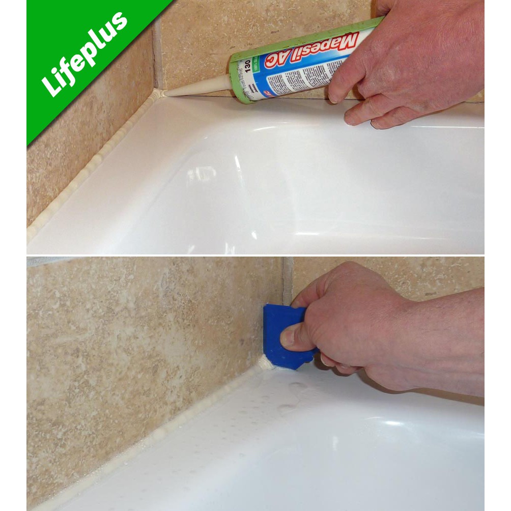 Bộ 4 miếng miết và cạo silicone xây dựng