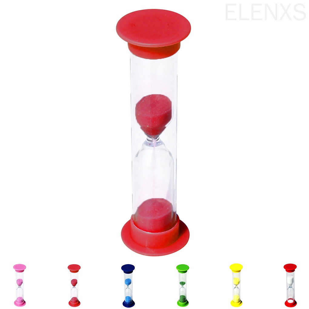 Đồng hồ cát thủy tinh nhiều màu 2 phút 120 giờ sáng tạo cho bé