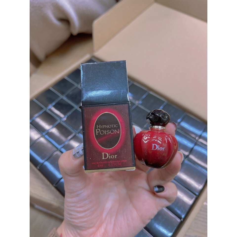 Nước Hoa Táo Đỏ Dior hypnotic poison mini 5ml Chính Hãng