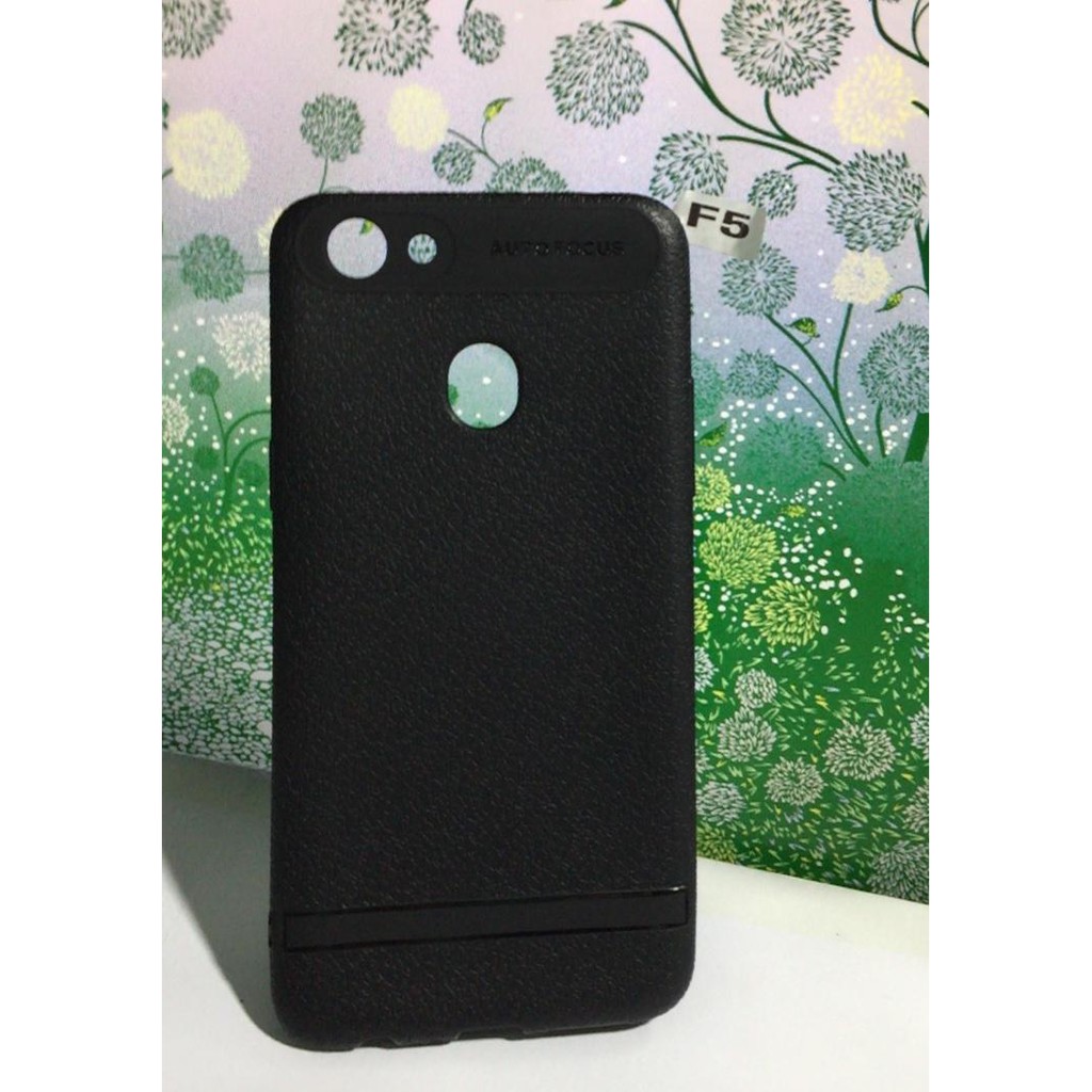 Ốp lưng dẻo màu cao cấp cho Oppo F5 ( màu đen)
