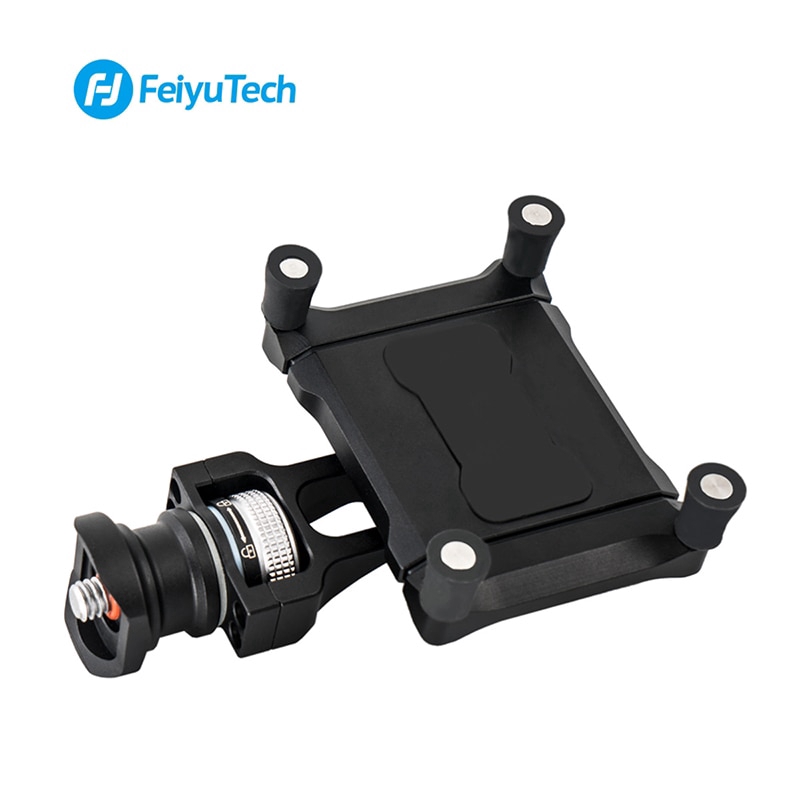 Feiyu Điện thoại Chủ Mount Adaptor cho SPG2 G6 G6 Thêm Bracket Clip Kẹp Chủ cho Hành động Camera Gimbal iPhone Samsung