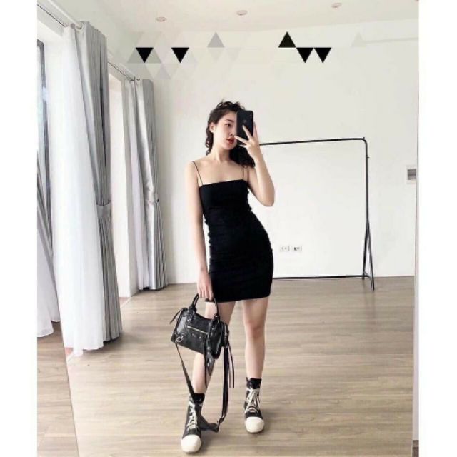 Đầm ôm body 2 dây siêu hot tự tin khoe dáng dẹp | BigBuy360 - bigbuy360.vn