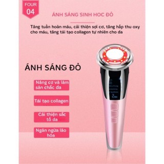 Máy chăm sóc da Nóng Lạnh ILIFT bản năm 2019 ,Trị liệu ánh sáng sinh học(D818)
