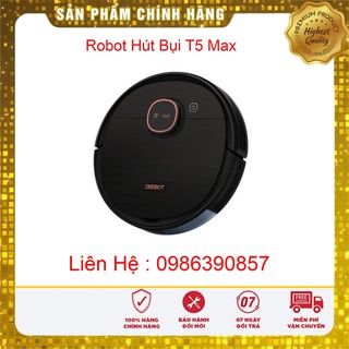 Robot hút bụi lau nhà ecovacs deebot t5 max -hàng nguyên seal 100%