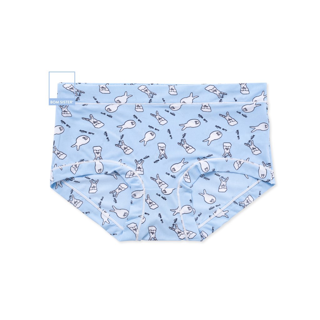 [Mã FAMALLT5 giảm 15% đơn 150k] Quần Lót Su Gấp Viền Hoạ Tiết Dễ Thương Phần 3 BOM SISTER Q9908 | BigBuy360 - bigbuy360.vn