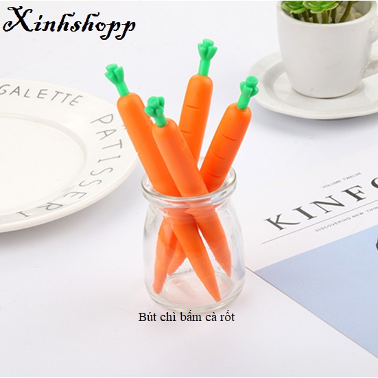 Bút Chì Bấm Cà Rốt