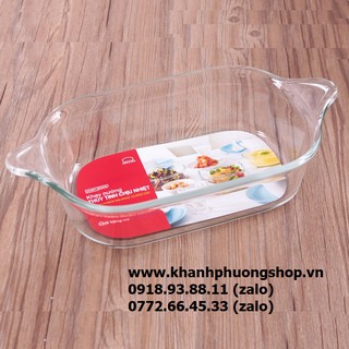 khay thủy tinh lock&lock - khay thủy tinh