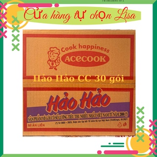 Thùng mì hảo hảo vị tôm chua cay 30 gói