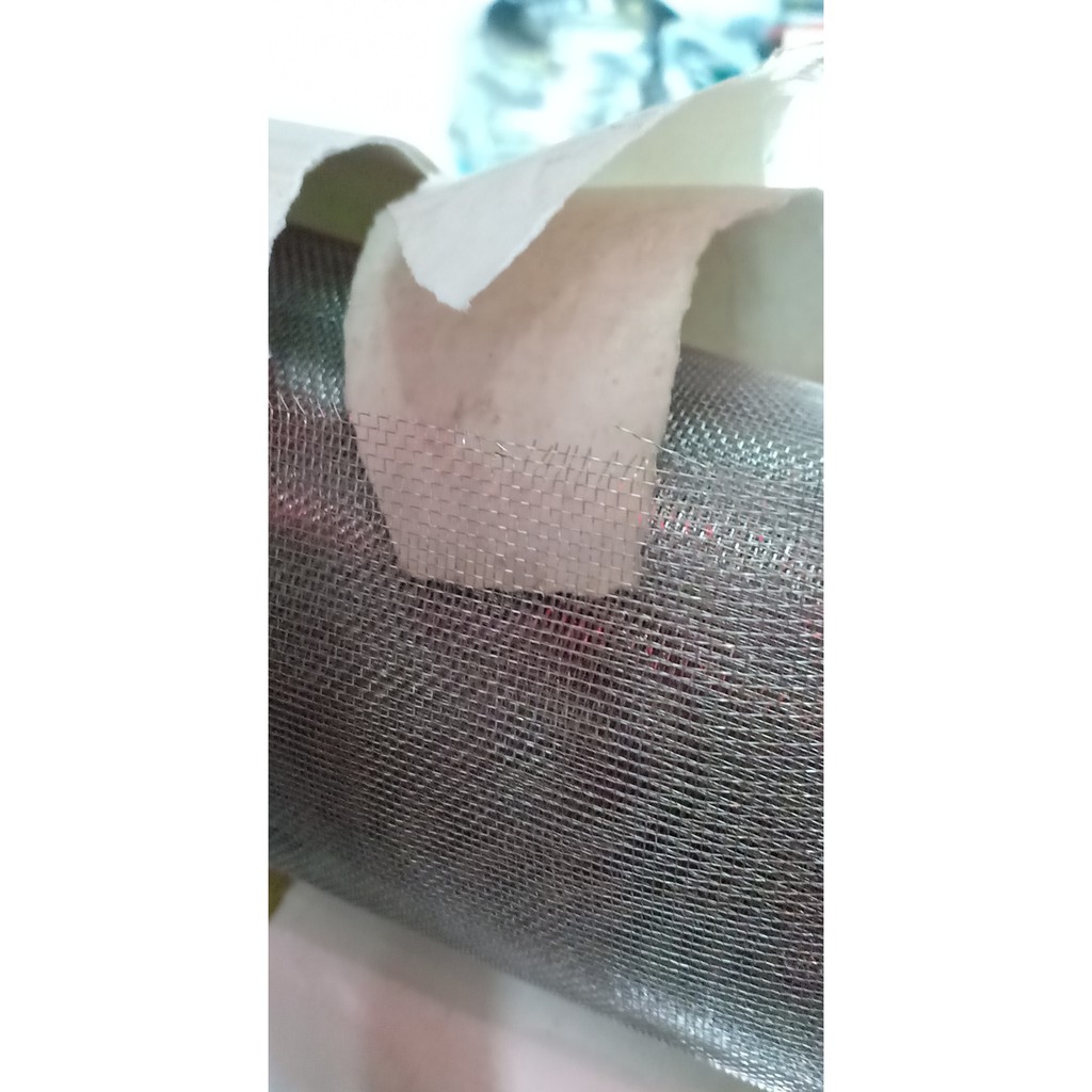 Lưới Inox Lổ 20mesh (khoảng 1,25mm) - độ dày lưới khoảng 0,5 -> 0,6mm (5dem -> 6dem) - 304