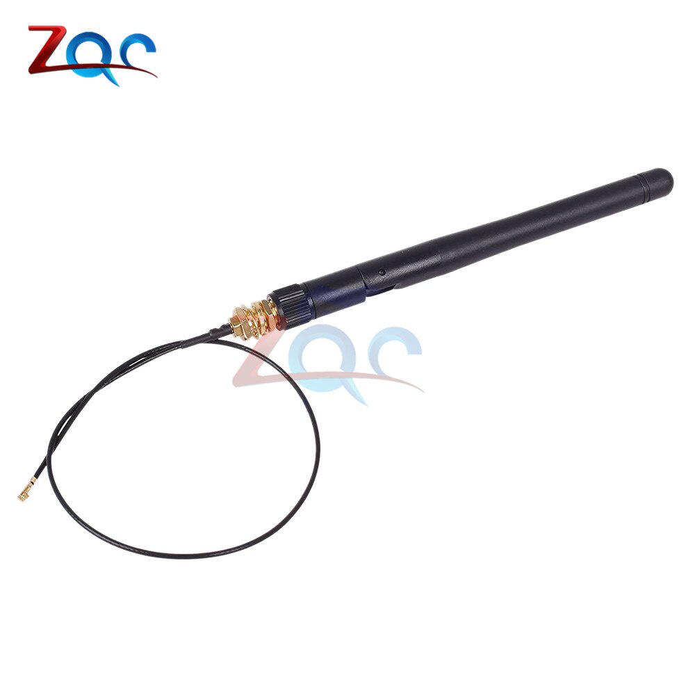 Ăng-ten SMA không dây 2.4G Cáp nối dài IPEX Ăng-ten tăng 3dBi cho mô-đun ESP8266 ESP-02 / ESP-05 / E