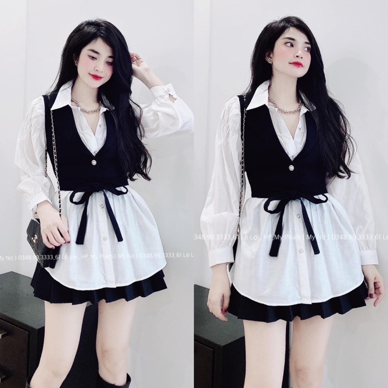 Set áo sơ mi