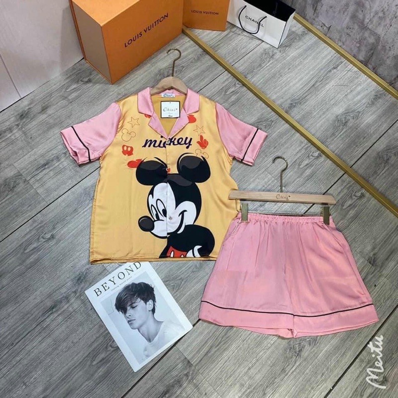 [ Mã WASTRUN4 giảm 10% tối đa 30K đơn 99K] Đồ Bộ Đùi Satin Lụa Thiết Kế | BigBuy360 - bigbuy360.vn