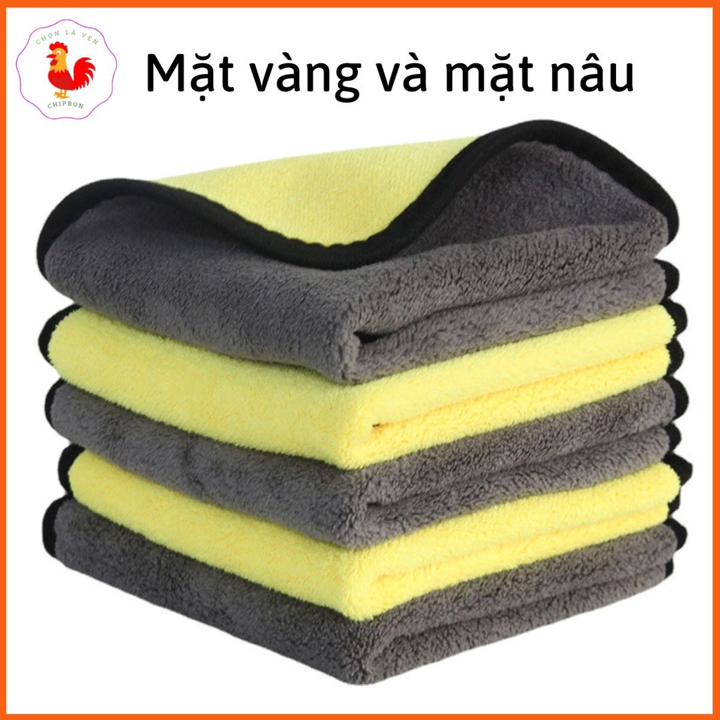 Khăn lau tay trong nhà bếp siêu thấm nước, không rụng lông 30x30 cm