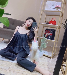 Bộ Lụa Gấm 2 Dây Trơn