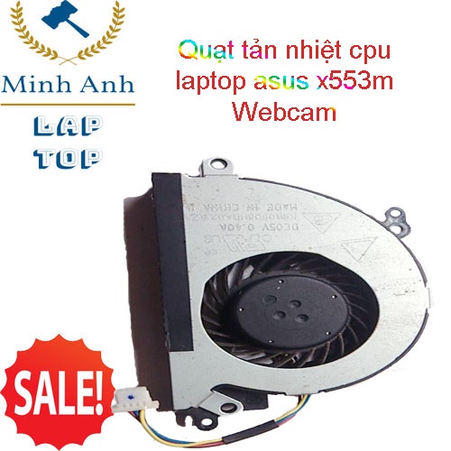 Fan quạt tản nhiệt CPU laptop Asus X453 X453M X403M X553MA X553 Hàng zin