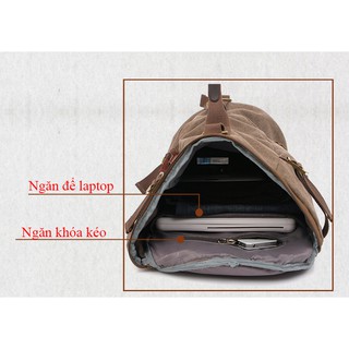 Balo đa năng vải bố hình ống