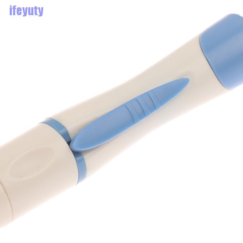 [IYU]  1X Lancet Pen Lancing Device Diabetics Blood Collect Collection Glucose Test Pen FE