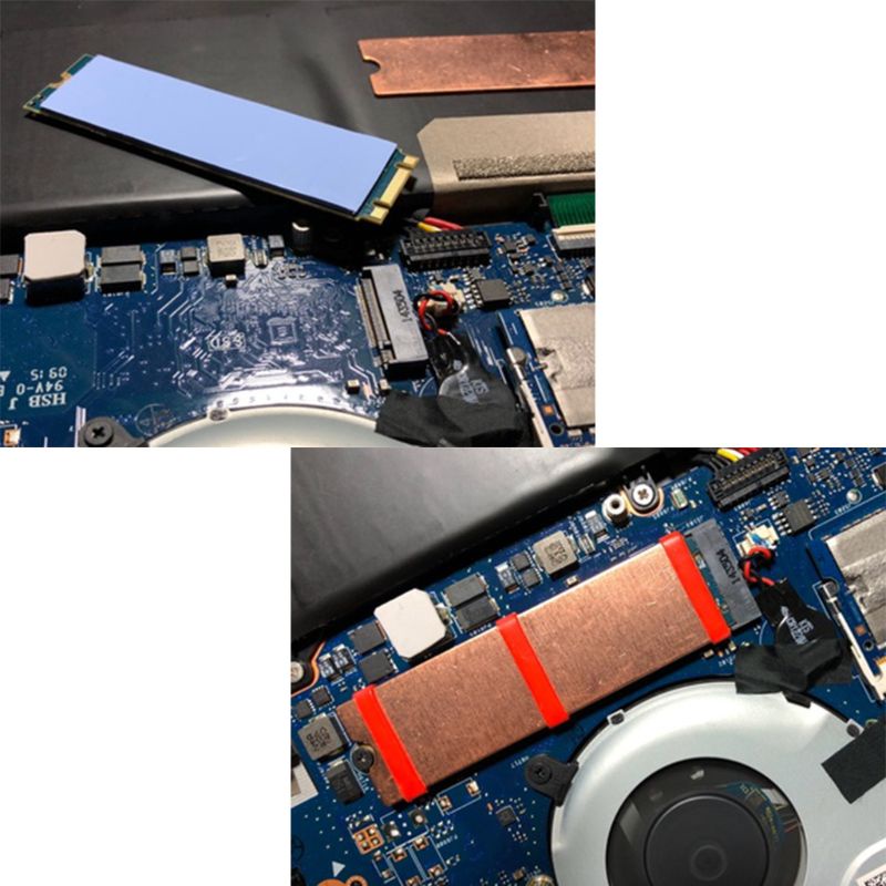 ✿ Tấm Đồng Tản Nhiệt Bằng Đồng M.2 NVME NGFF M.2 2280