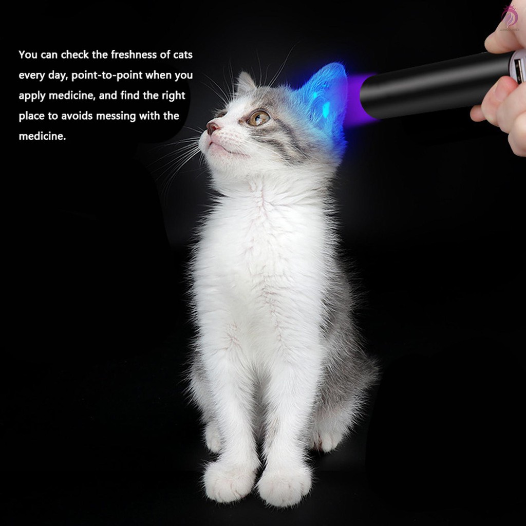 Đèn Pin UV 365nm Soi Nấm Ngoài Da Cho Thú Cưng