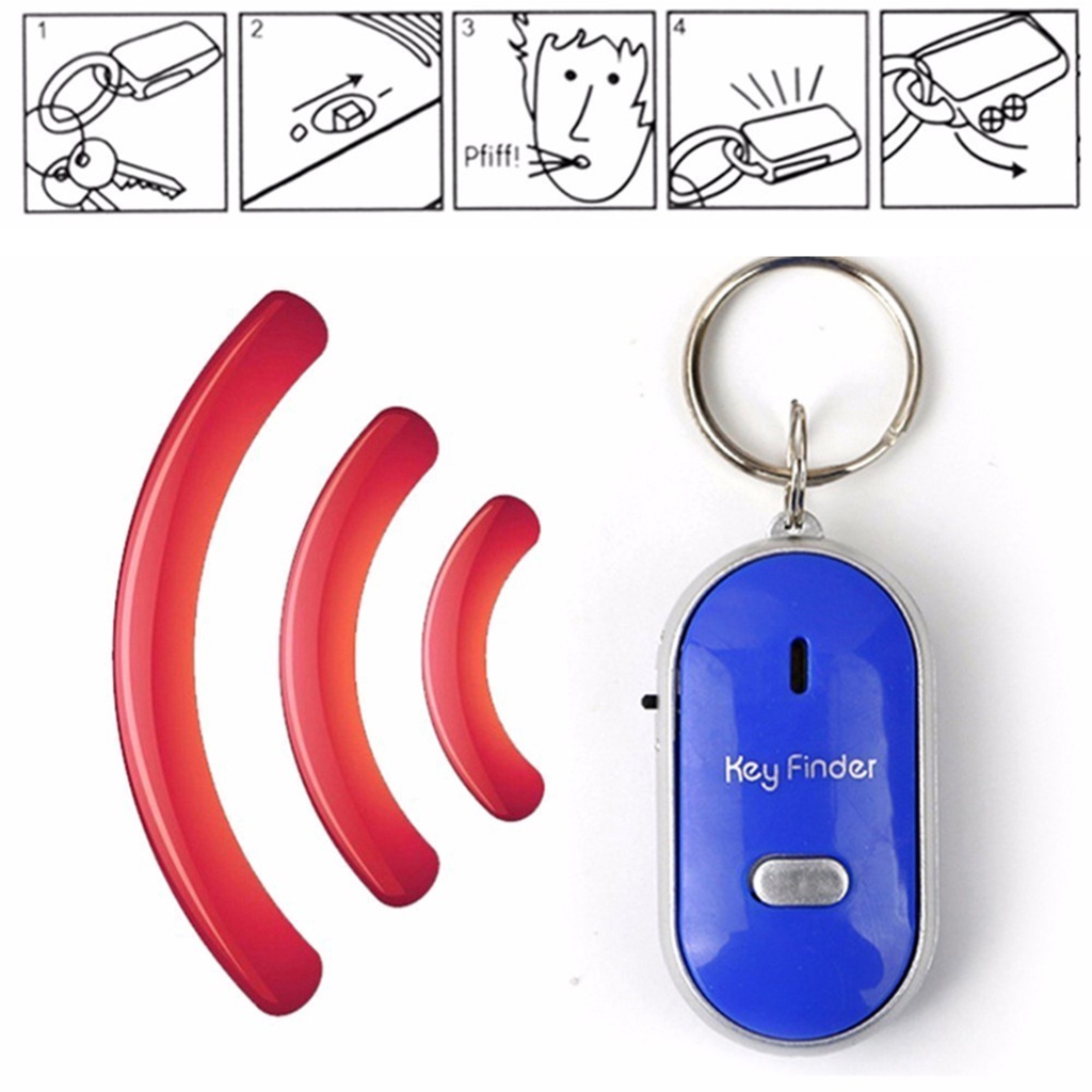 Còi tìm chìa khóa nhiều màu sắc