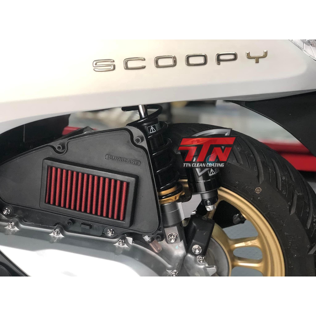Lọc gió Hurricane cho xe Scoopy, Zoomer X đời 2012-2017 mã HM-8119