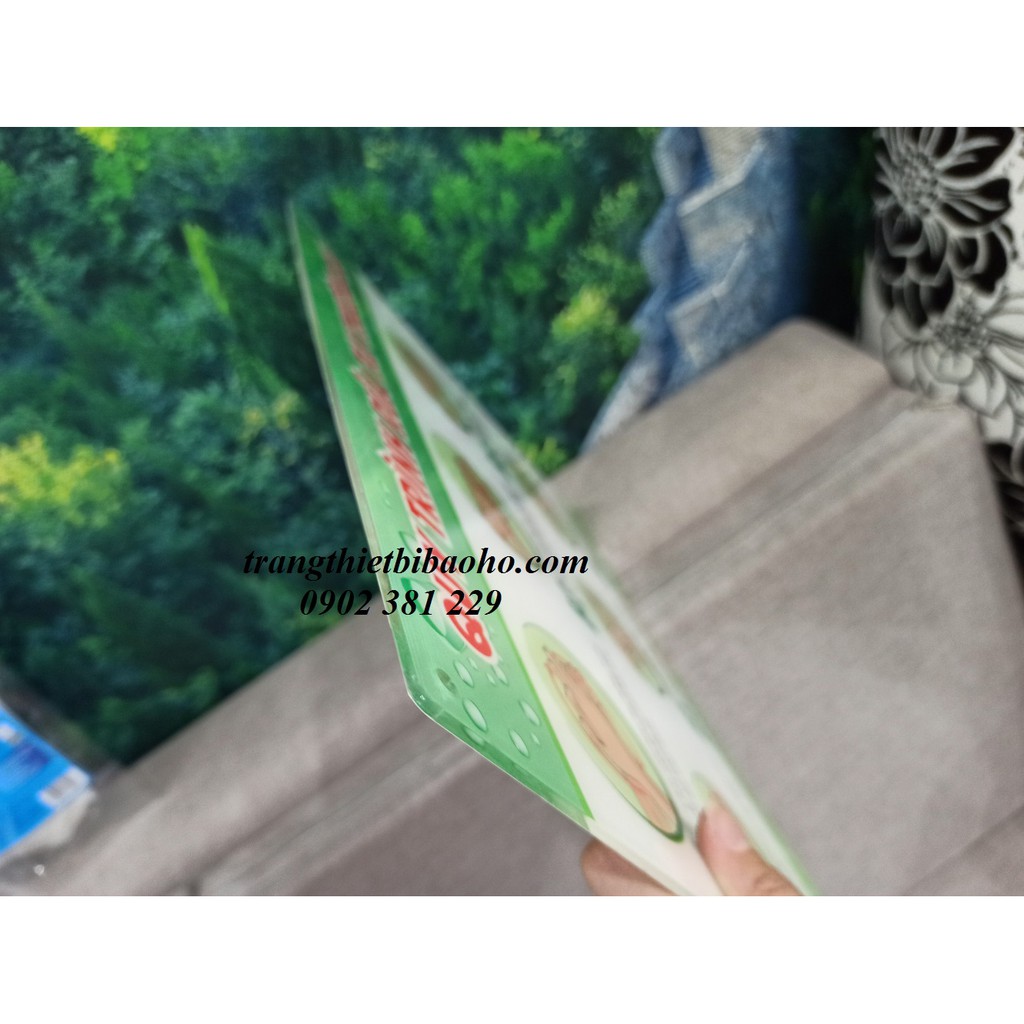 Quy trình rửa tay, hướng dẫn rửa tay thường quy chất mica dán decal KT 30x40cm