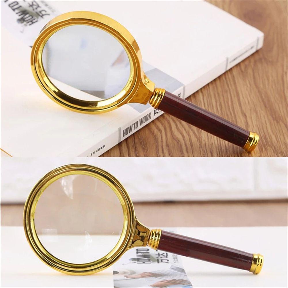 LONTIME Kính Lúp Mini Bỏ Túi Phóng Đại 10 Lần