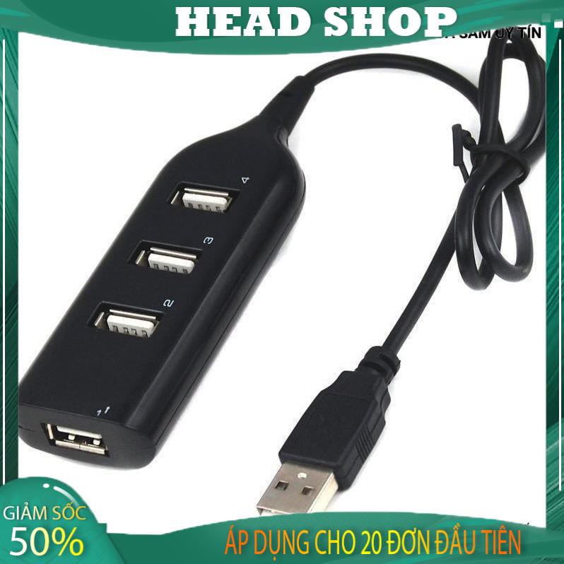 Bộ chia USB HUB 4 port USB 2.0 giá rẻ mẫu 1 HEAD SHOP