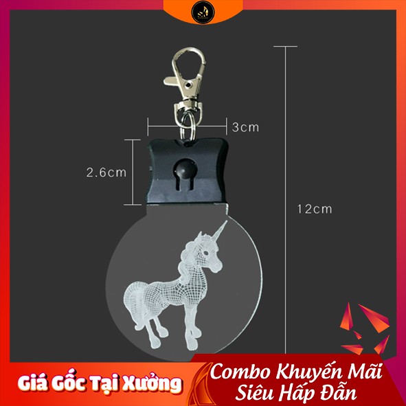 Móc khóa  khắc ảnh chân dung có đèn LED 7 màu khắc ảnh theo yêu cầu dùng làm quà tặng ý nghĩa.