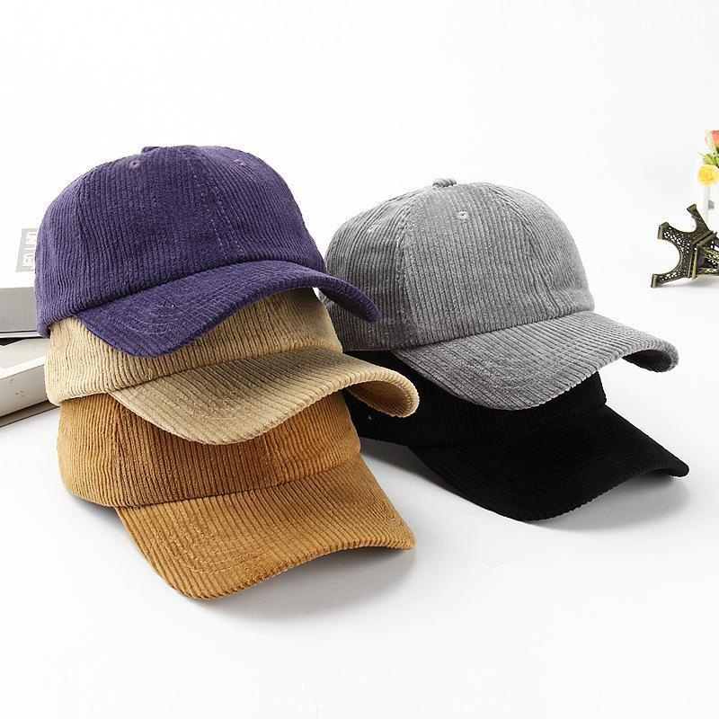 Mũ Vải Mềm Màu Trơn Kẻ Sọc Thời Trang