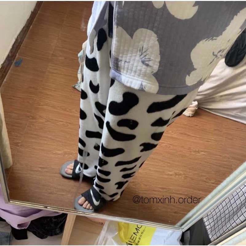 Quần ngủ lót bông hình cute