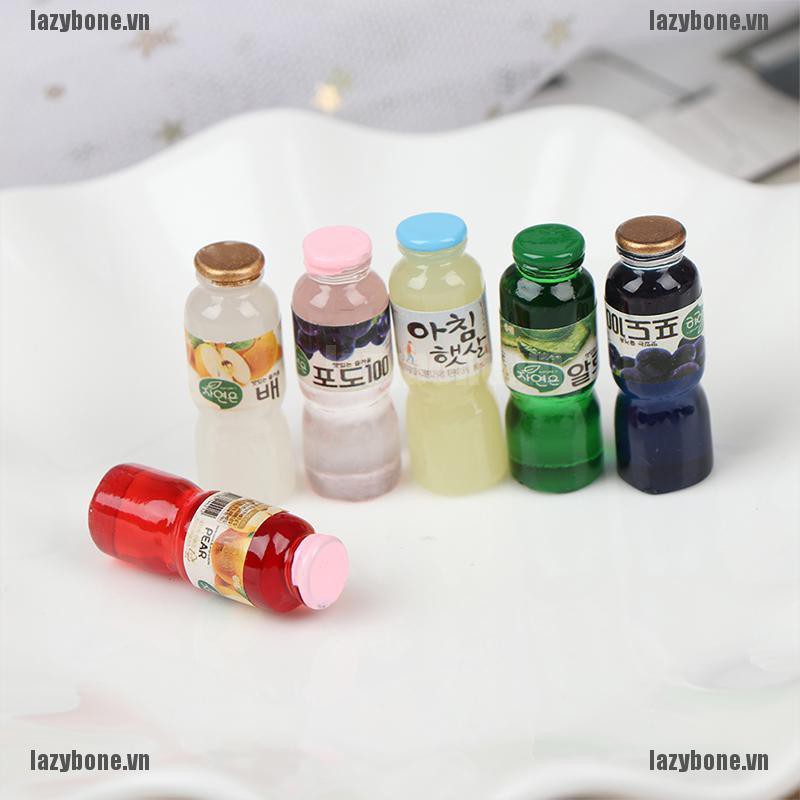 Bộ 5 Mô Hình Bình Nước Nhỏ Tỉ Lệ 1: 12 Trang Trí Nhà Búp Bê