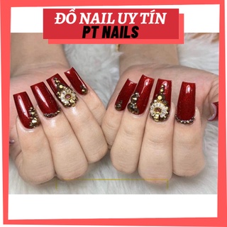 sơn gel đỏ  tuyết hot TP