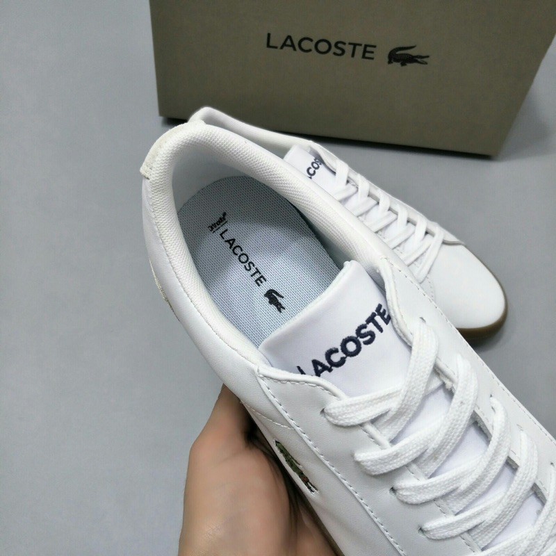 giày thể thao cho nam da thật cao cấp Lacoste mẫu mới 2020