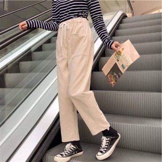 Quân kaki túi trước