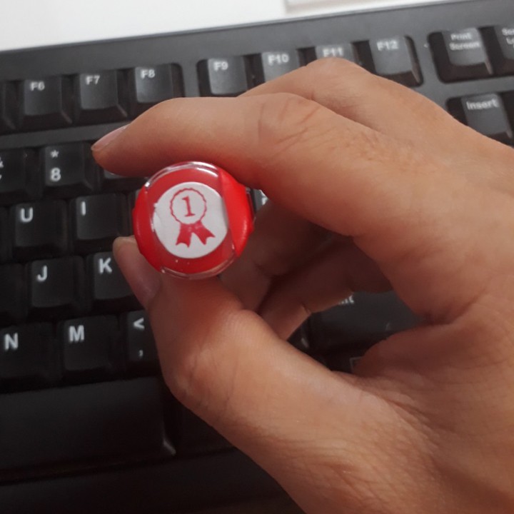 Con dấu logo tích điểm khắc theo yêu cầu