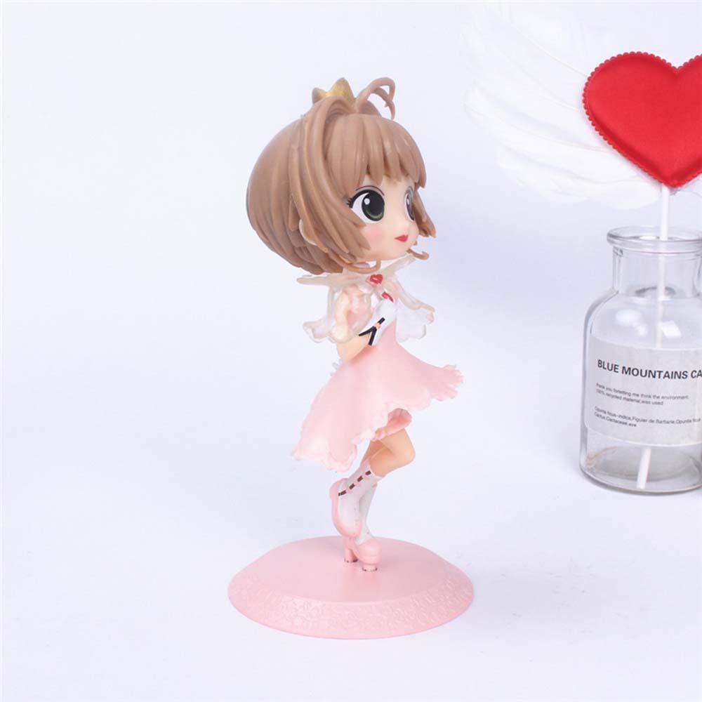 REBUY1 Mô Hình Nhân Vật Anime Thủ Lĩnh Thẻ Bài Sakura Bằng PVC Để Bàn Trang Trí