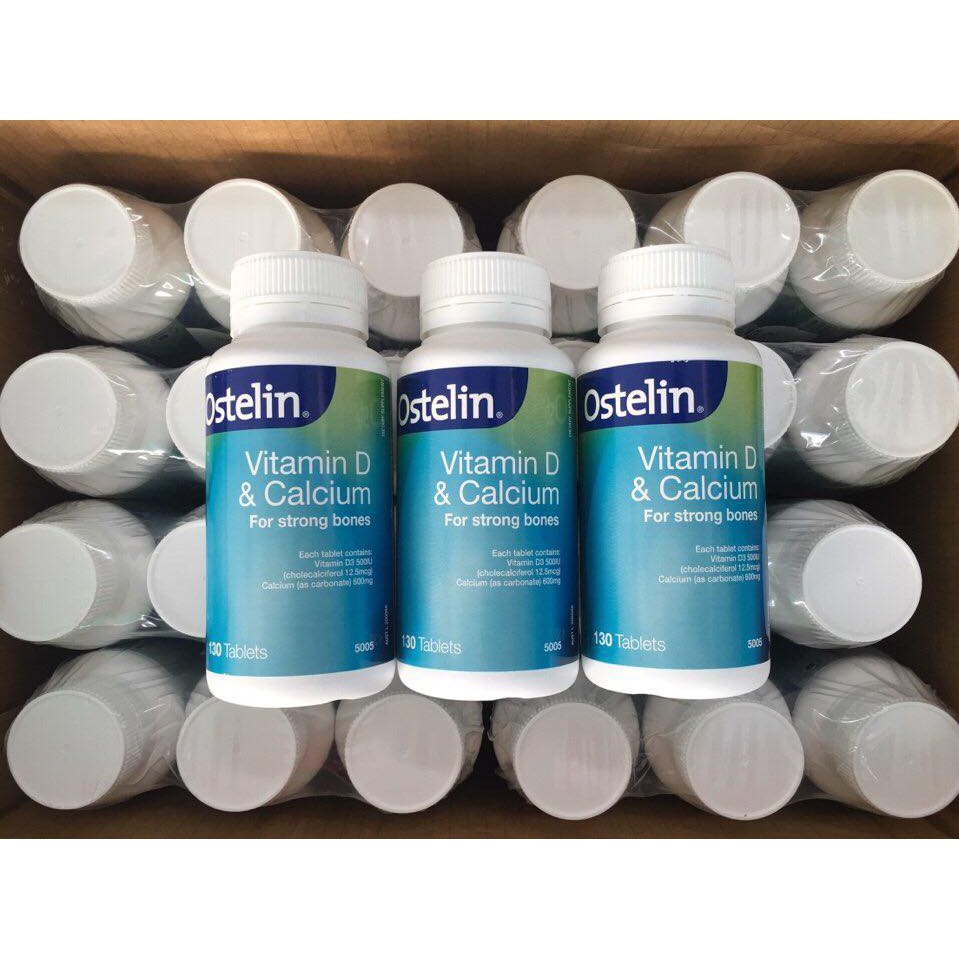 Ostelin Calcium + D3 130 viên