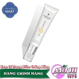 Kem Trang Điểm Sakura CC Cream Flawless Control Base SPF50+ PA++++