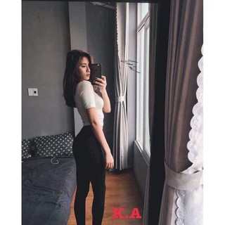 Các Mẫu Quần legging đùi lửng dài thu đông HARIQUEEN