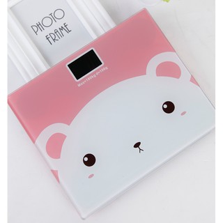 Cân sức khỏe ❤️Freeship❤️ Cân Điện Tử Mặt Kính Cường Lực Vuông 180Kg Cân Điện Tử theo dõi sức khỏe