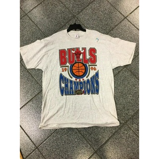 Vtg 90 Mới NBA Chicago Bulls1996 Áo NBA 90 s Tee Shir