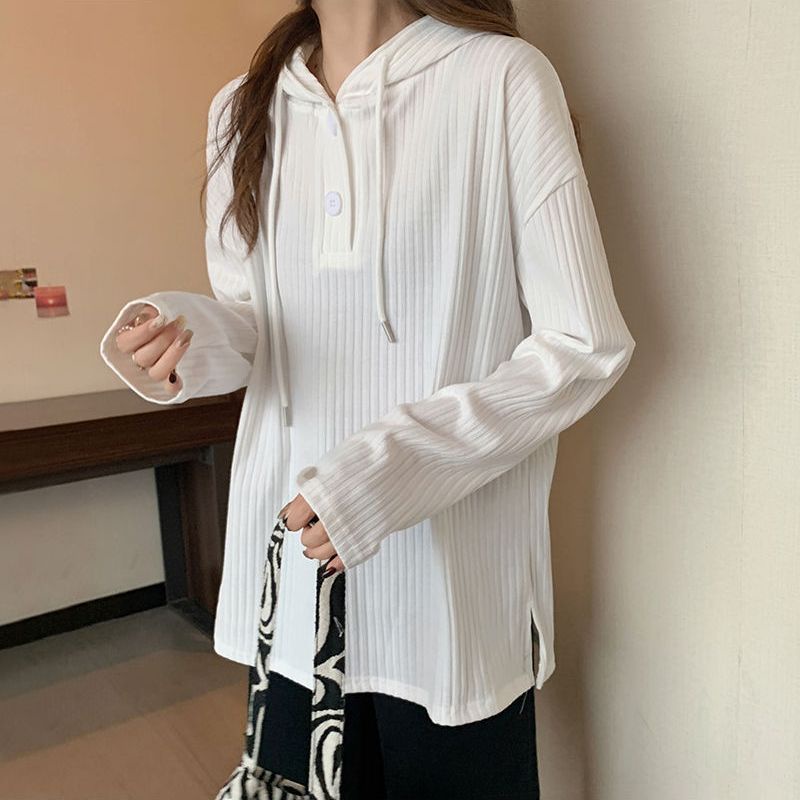 Áo Hoodie Nữ Tay Dài Dáng Rộng Mới