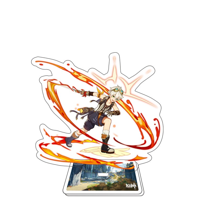 Tượng mica Standee anime Bennett - Genshin Impact