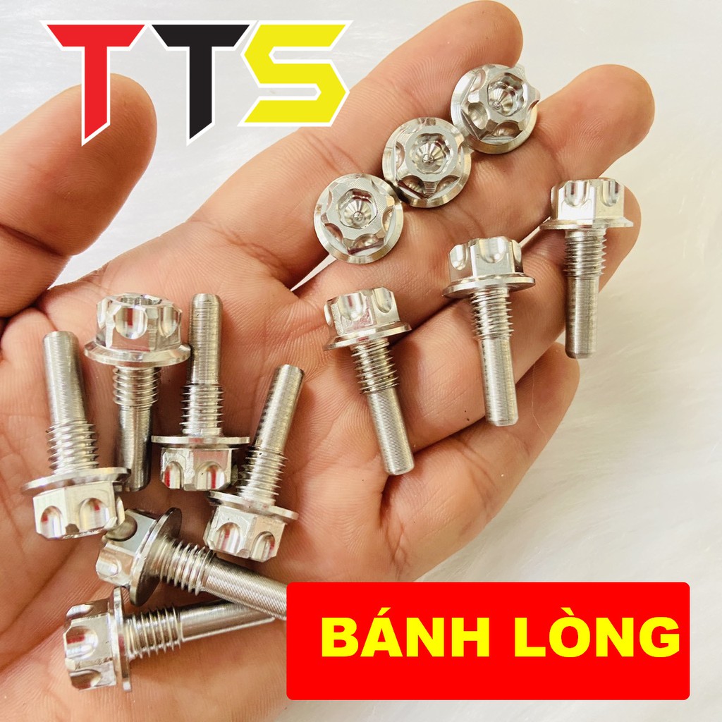 Ốc bánh lòng inox SALAYA thái sử dụng cho xe WAVE, DREAM, SUPER DREAM