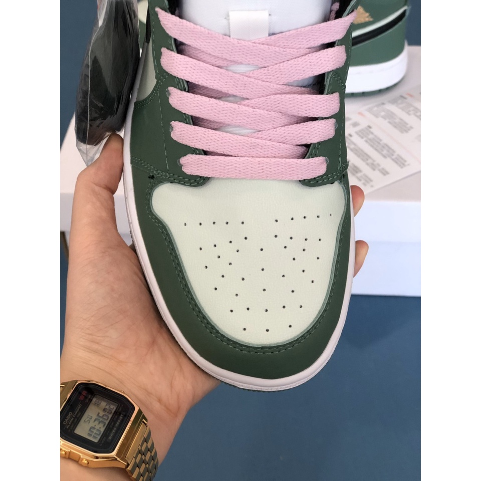 [More&amp;More] Giày Sneaker JD 1 Mid &quot;Dutch Green&quot; x OG bản cao cấp MSN2267