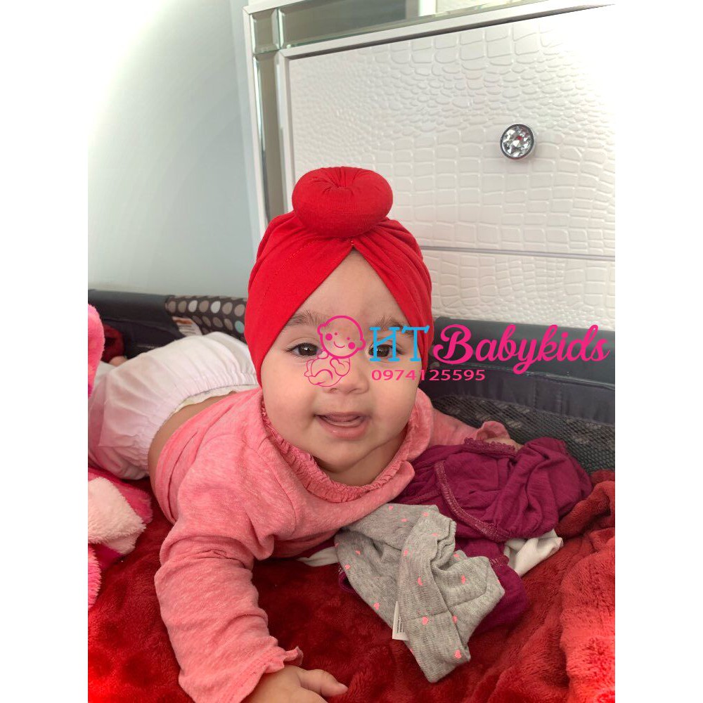 [ GIÁ SỐC ] Mũ Turban Cho Bé Kiểu Ốc Tròn