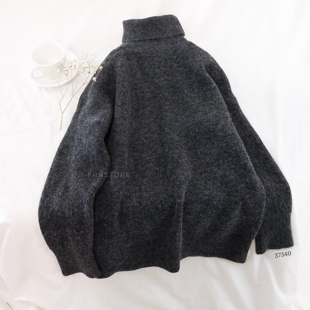 Áo len cổ lọ trơn basic nhiều màu Ulzzang - Made by Fiin