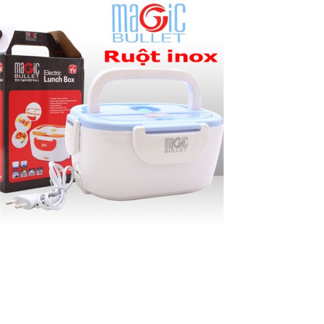 Hộp ủ cơm ruột inox Magic Bullet cắm điện