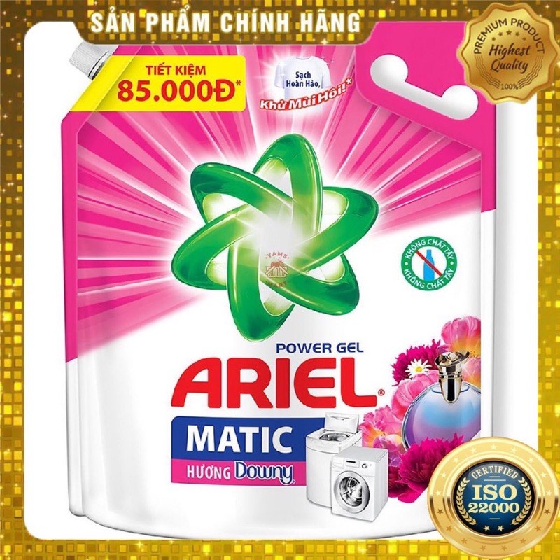 Nước Giặt Ariel Matic Cửa Trước 3.25Kg/3.1L